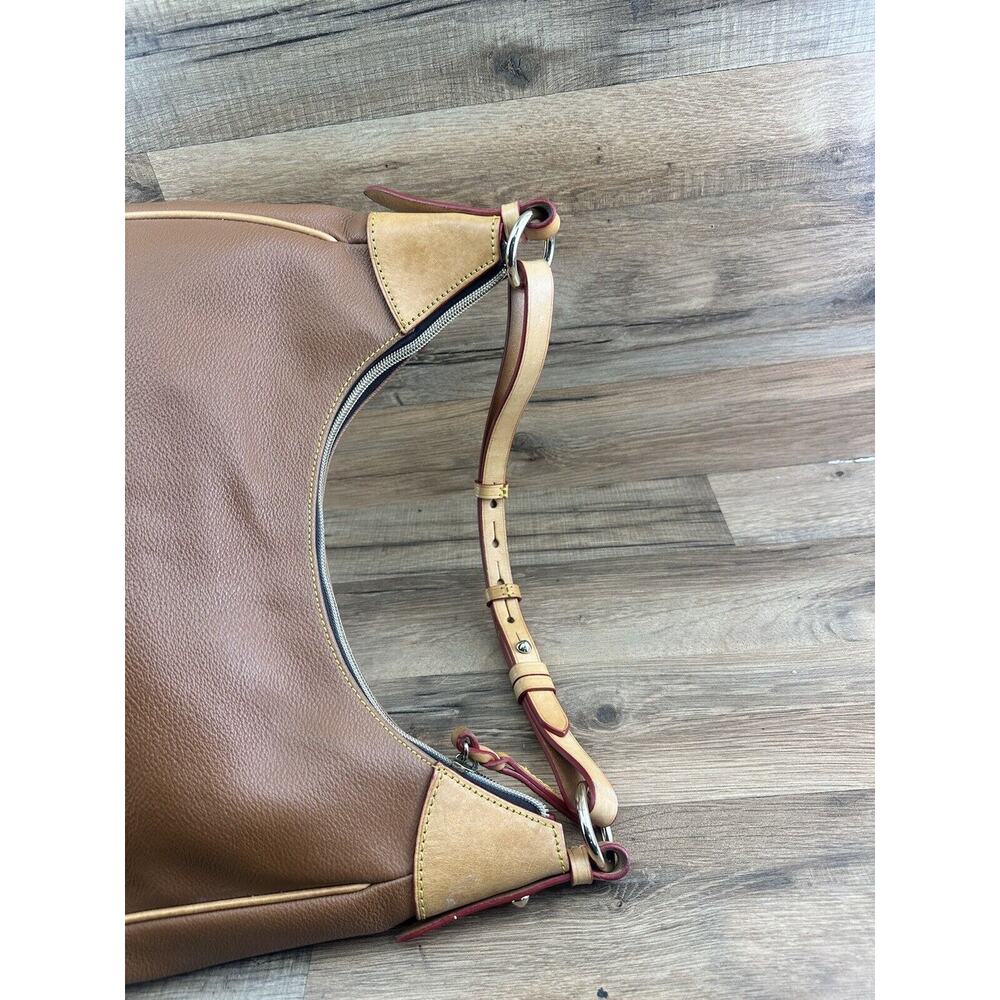 Dooney & Bourke leather Rebecca Luxury Logo Hobo Shoulder Bag - Picture 6 of 9